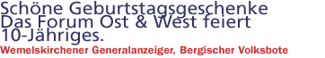 FORUM OST & WEST