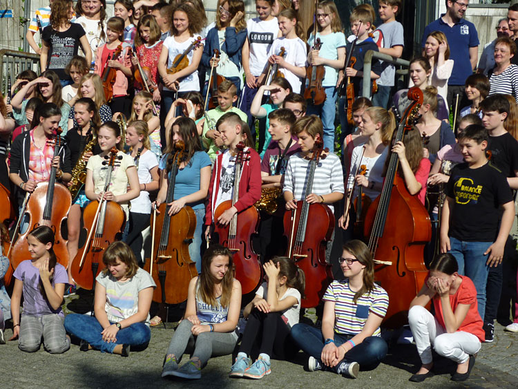 Gruppenbild Workshop Musik