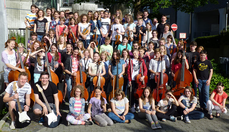 Gruppenbild Workshop Musik